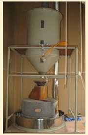 石臼製粉機